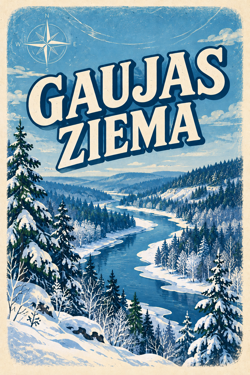 Gaujas Ziema — ziemīga Gaujas senleja